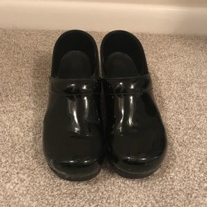 Dansko Black Clogs